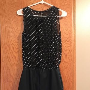 Zara Trafaluc Leather Mini Dress-Size Small